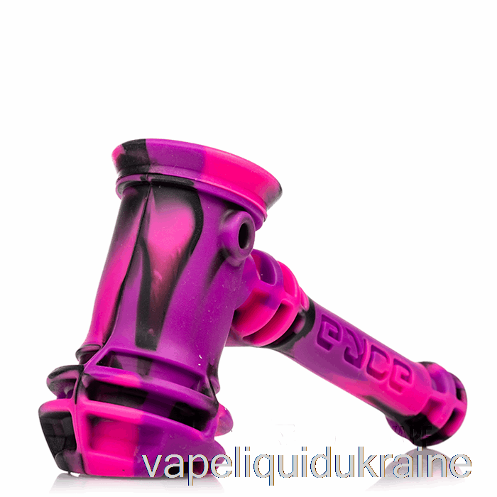 Vape Ukraine Eyce Hammer Silicone Bubbler Bangin (Black / Pink / Purple)